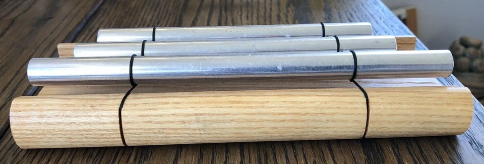 Woodstock Chimes Zenergy Chime TRIO Wood Base  NO Mallet - Image 3 of 4