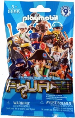 Playmobil 5598 Blue Boys Series 9 Mini Figure CASE of 48 mystery