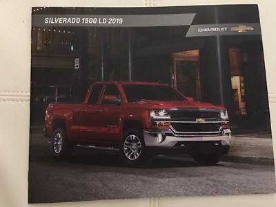 2019 CHEVY SILVERADO LD 16-page Original Sales Brochure