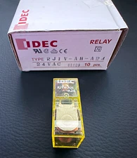 RJ1V-AH-A24 IDEC High Capacity PCB Power Relay 24VAC SPST-NO 16A 29x13x25.5 mm