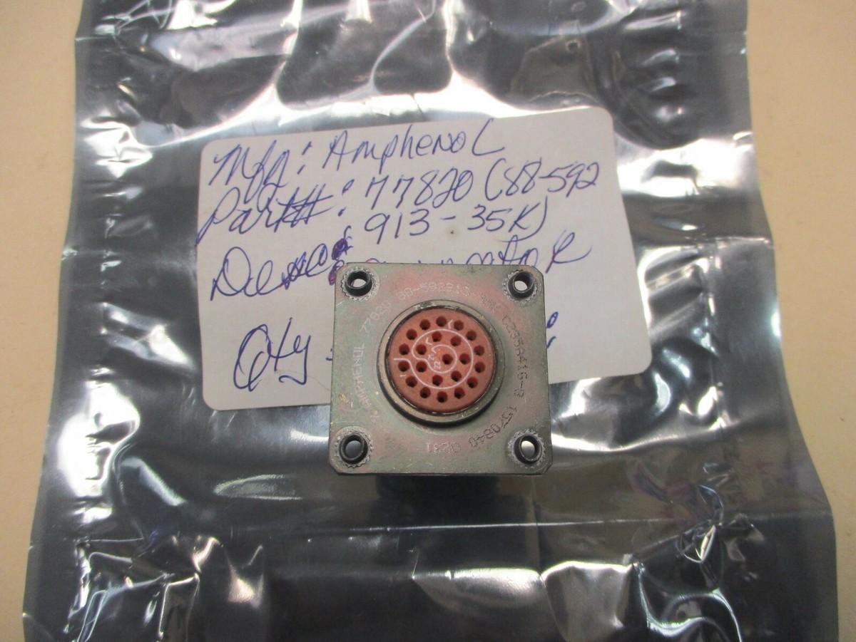 kanページ Amphenol 77820 (88-592913-35K) New Connector | eBay