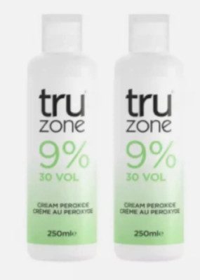 2x Truzone Creme Peroxid 9% 30 Volumen 250ml *Formuliert zur Verbesserung der Mischbarkeit*