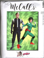 McCalls M8073 Adult Anime Costumes Men or Women Sewing Patterns Size S to XL