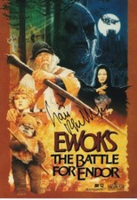 SIAN PHILLIPS signed Autogramm 20x30cm STAR WARS EWOKS in Person autograph COA