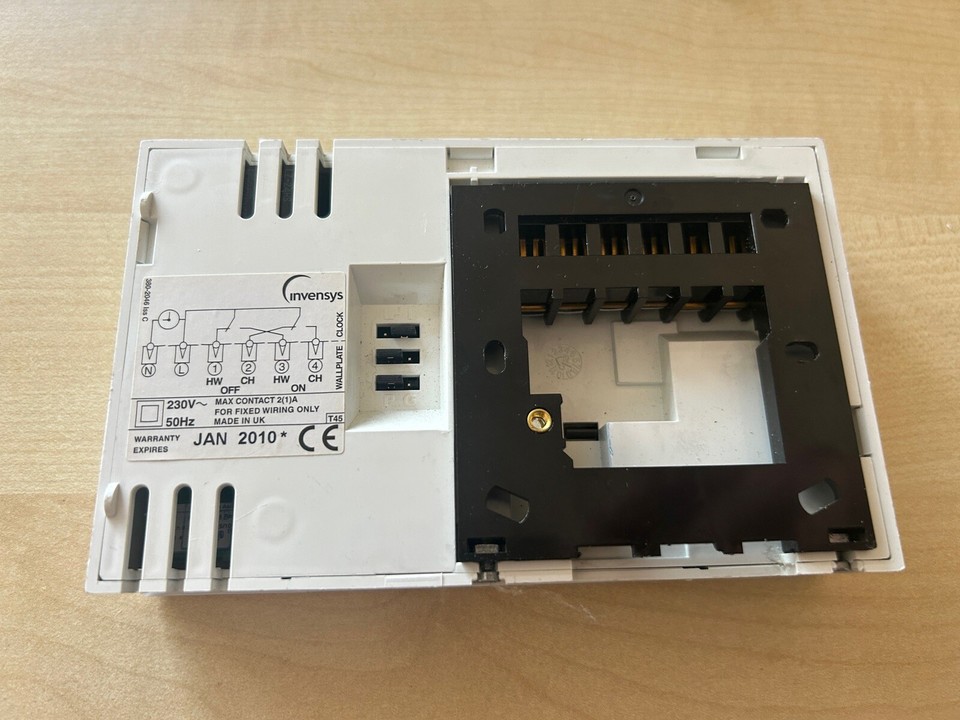 British Gas UP2 Central Heating and Hot Water Programmer Timer