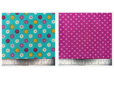 Floral Printed Fabric 100 Cotton 112cm/45" Wide Digital Fabric For Crafting