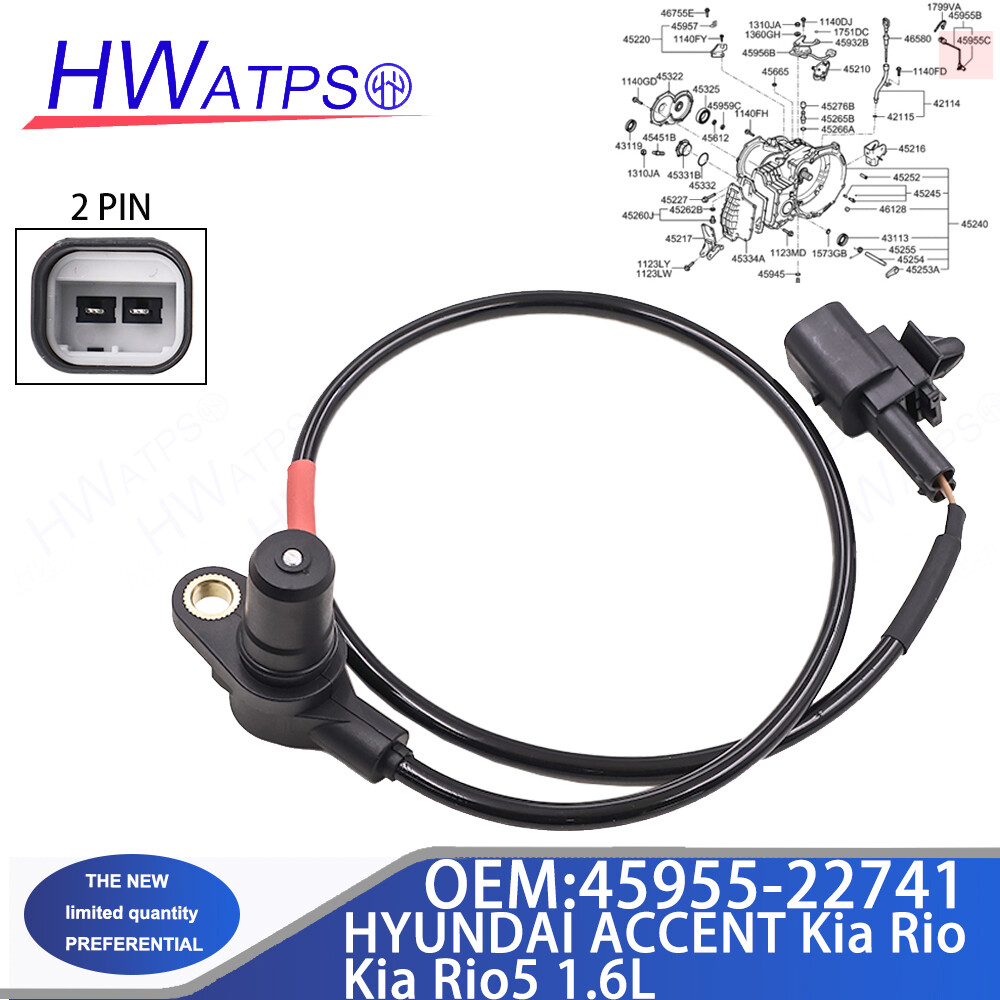 45955-22741 Crankshaft Position Sensor Fit HYUNDAI ACCENT Kia Rio