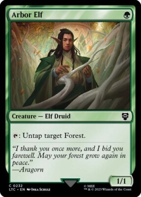 MTG: LotR: Elven Council Commander NM Cards (Choose your Card)