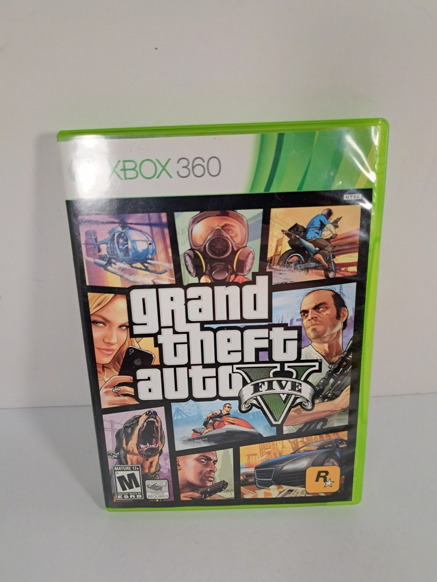 Grand Theft Auto V Microsoft Xbox 360 2013 Complete GTA 6 Xbox Series