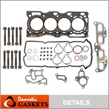 Fits 05-12 Nissan Frontier Suzuki Equator 2.5L DOHC Head Gasket Set Bolts QR25DE