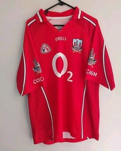 Cork GAA Gaelic Football 2004 Home Jersey Shirt O'Neills