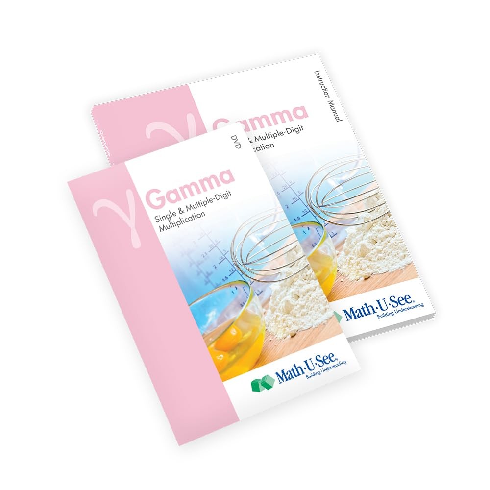 Math U See: Gamma Level Instruction Pack (Instruction Manual and DVD)