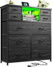 Comoda De Madera Cajoneras para Ropa Ropero Con 10 Cajones Muebles Cuarto Grande