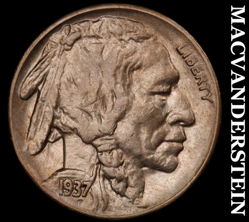 1937-S Buffalo Nickel-Almost Uncirculated Lustrous No Reserve #i6597