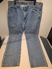 Vintage Carhartt Denim Jeans, Mens 40 34, Blue, Cotton, 90s Look