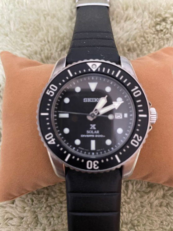 SEIKO Prospex SBDN075 Diver Scuba Solar Men's Watch | eBay