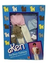 Vintage 1986 BARBIE KEN PET SHOW FASHIONS PET FRIEND  MATTEL 3665 Outfit