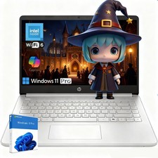 📍HP 14" Business Laptop up to 3.6 GHz Intel N150 Win11Pro UPTO 16GB RAM 128eMMC