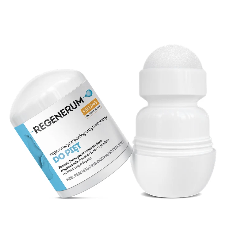 REGENERUM Regenerating Enzyme Scrub for Heels Roll-On 50ml Cracked Heels