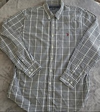 U.S. Polo Assn Men's Dress Shirt Button Up Size L Long Sleeve