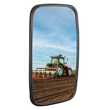 Tractor Mirror, Farm Excavator Mirrors Compatible With Loader 7.9" x 13"