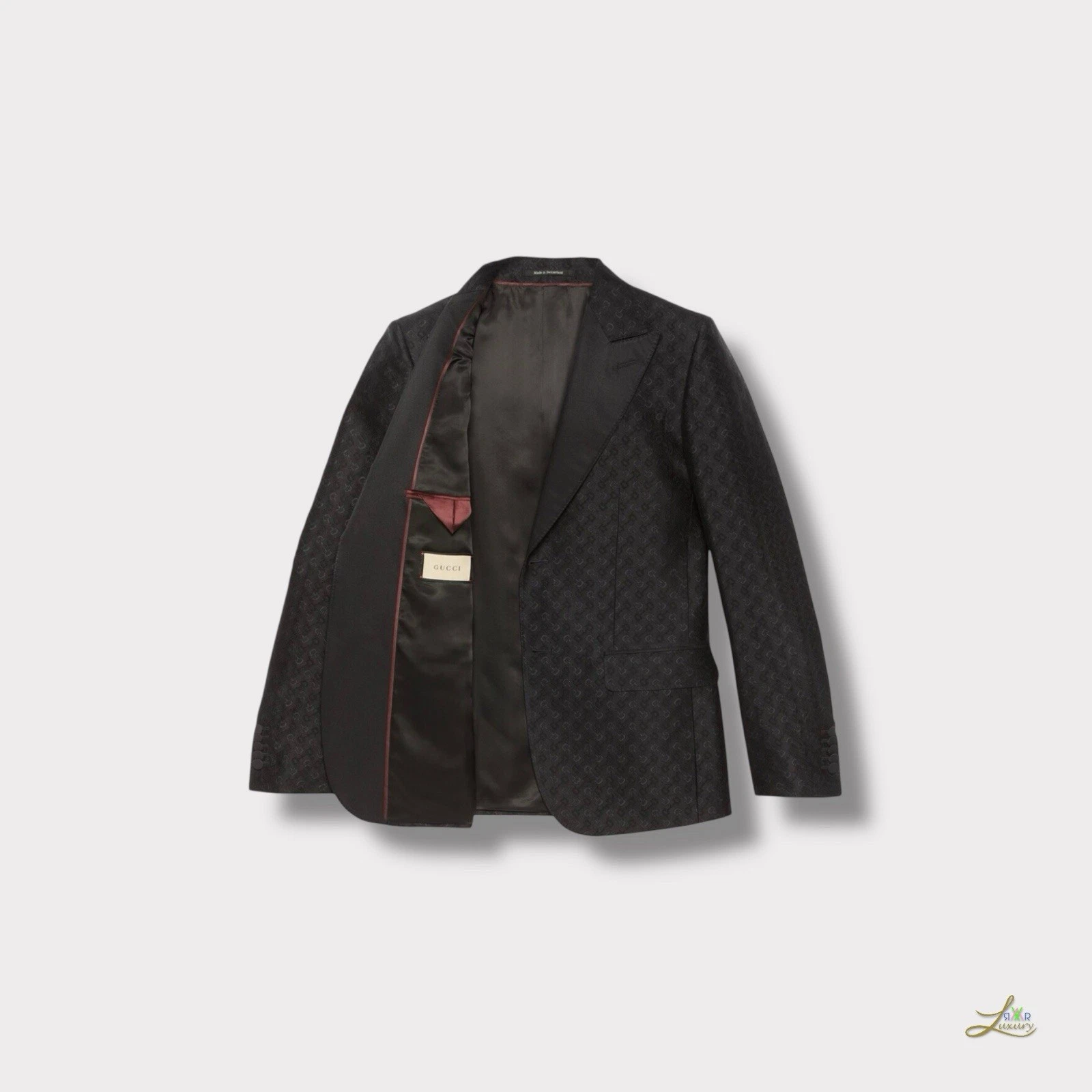 Giacca tuta smoking Gucci Horsebit taglia 52 pantaloni taglia 50