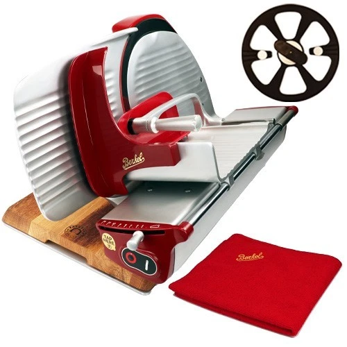 Berkel Home Line 250 Plus, Aufschnittmaschine + handgefertigtes Einlegebrett