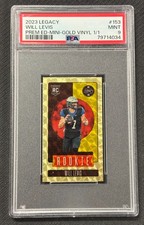 2023 Panini Legacy PSA MINT 9 Will Levis ROOKIE RC Mini GOLD VINYL 1/1 #153
