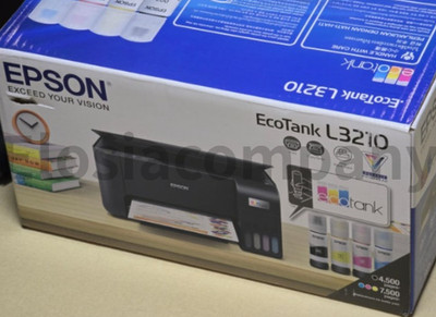 Epson EcoTank L3210 All-in-One Tintentank Drucker Drucken Scannen Kopieren 10...