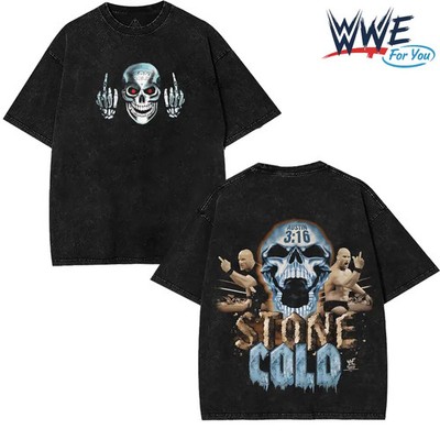 Stone Cold Steve Austin T Shirt Austin 3:16 Skull Graphic WWE Vintage