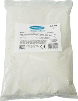 Mouldmaster 2,5 kg Gips aus Paris, weiß off 