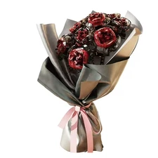 SALYWEE Rose Model DIY 800+pcs Building Blocks Toy with Wrapping Paper, Birthday