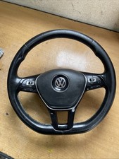 VW POLO GOLF MK7 PASSAT B8 CADDY STEERING WHEEL FLAT BOTTOM