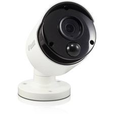 Swann NHD-885MSB 4K Ultra HD Bullet CCTV IP Security Camera PoE Mic White