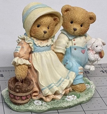 1993 Cherished Teddies  Our Friendship Will Never Tumble  Jack & Jill Fig 624772
