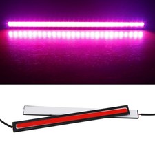 2-20pcs 12v Led Strip Drl Daytime Running Light Fog Cob Car Lamp Driving