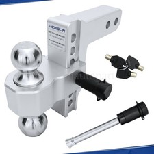 Droprise Adjustable Towing Trailer Hitch Stainless Steel Locks