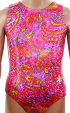 NEW Celestial Sky Criss Cross Back Gymnastics or Dance Leotard