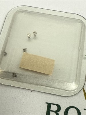 GENUINE Rolex 3035 55006 Set Screw For Winding And Automatic Devic Bridges 5 Pcs
