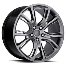 20x9" Jeep Spyder Monkey Wheels FR 88 Hyper Black OEM Replica Rims (S04)
