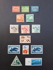 Netherlands - Air mail & aviation 1921-1980 - very fine used, MH and MNH stamps