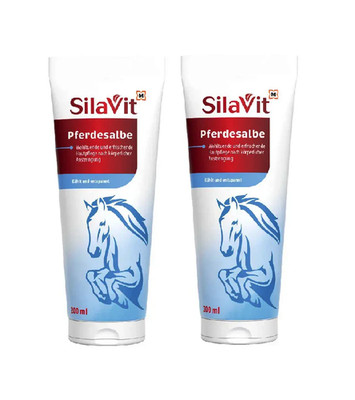 2xPack SilaVit Horse Pferde Ointment - 400 ml