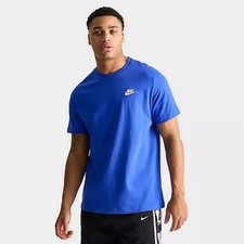 Nike Sportswear Club Tee Royal Blue AR4997-480 Men  s Large NWT