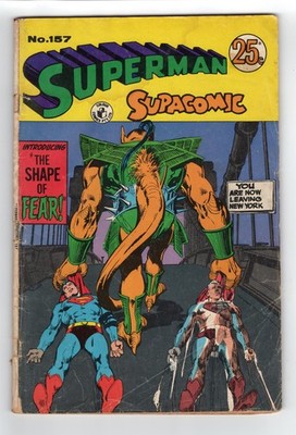 1971 DC SUPERMAN #241 & DETECTIVE COMICS #421 & #424 RARE KEY AUSTRALIA