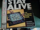 Vntg STAY ALIVE Board game 1971 Milton Bradley #4105 Complete All Marbles
