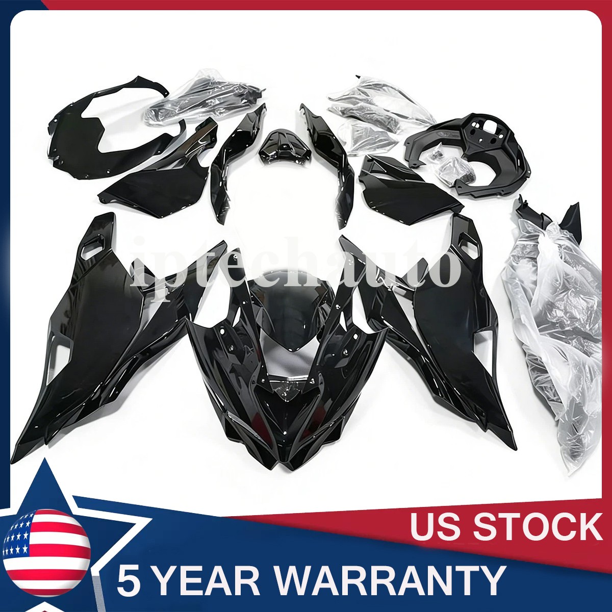 Glossy Black Fairing Kit For Kawasaki Ninja ZX4R ZX4RR/ZX25R 2023
