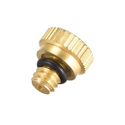 5Pack 10/24 UNC 0.8mm Orifice Dia Brass Misting Nozzles for Cooling System