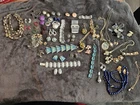 Vtg 2lbs 8oz Costume Jewelry Lot Wearable Judy Lee Sarah Cov Emmons Lisner B.S.K