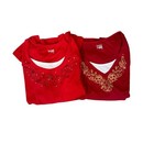 Vintage Basic Editions 2 Piece T-Shirt Bundle Women's Size 3X