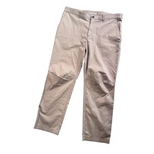Solaris Mens Performance Outdoor Pant 39x28 Grey Articulated Knee Hiking Stretch